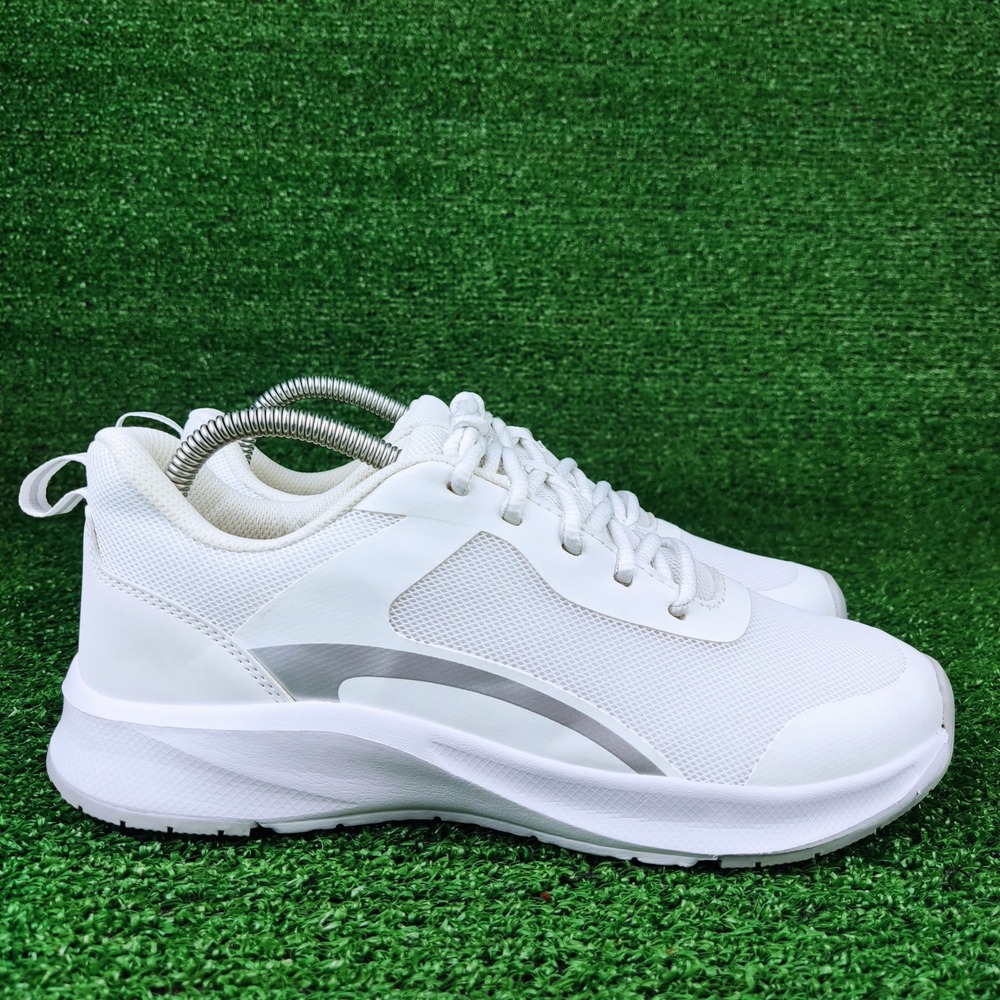 Athletic Works Sneakers Womens 8 White WWAW24CA001 Walking Running Odor Control